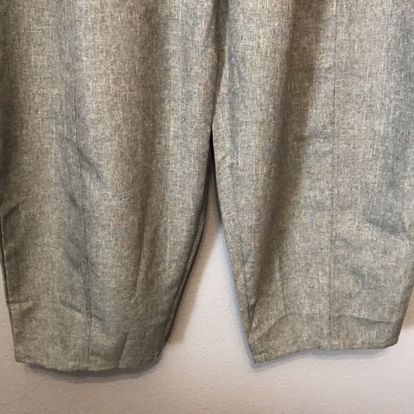 NEW Zanzea pants Women's XXXL gray tweed lightweight polyester trousers NWT - Picture 3 of 13